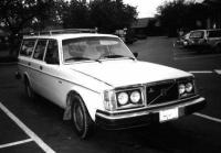 1980 White Volvo Wagon 240 DL (not mine, but just like it)